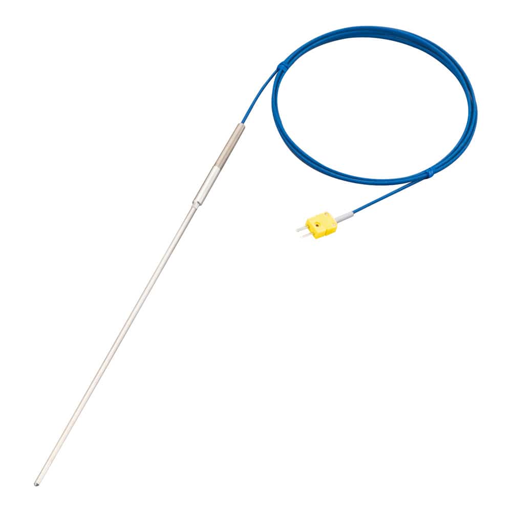 アズワン Kシース熱電対 (高温度・インコネル (R) タイプ) 0~900℃ φ4.8mm 300mm 1個 (ご注文単位1個) 【直送品】