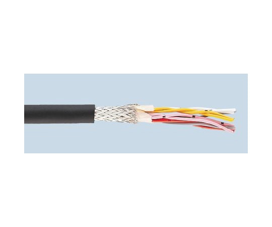 太陽ケーブルテック 多芯ケーブル 10芯 シールド有 20 m 1袋 (20メートル入) UL2464-SB (CMX) 5PX24AWG 20M 1袋 (ご注文単位1袋) 【直送品】