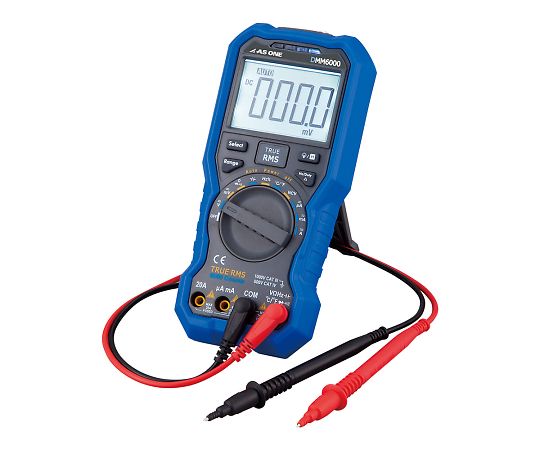 アズワン デジタルマルチメーター 3 5/6桁DMM6000 1個 (ご注文単位1個) 【直送品】