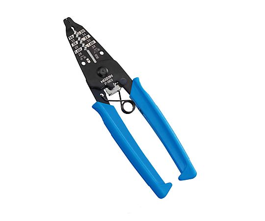 ホーザン ワイヤーストリッパー 極細線用光ファイバー対応 AWGサイズ用・34~26P-963 1個 (ご注文単位1個) 【直送品】