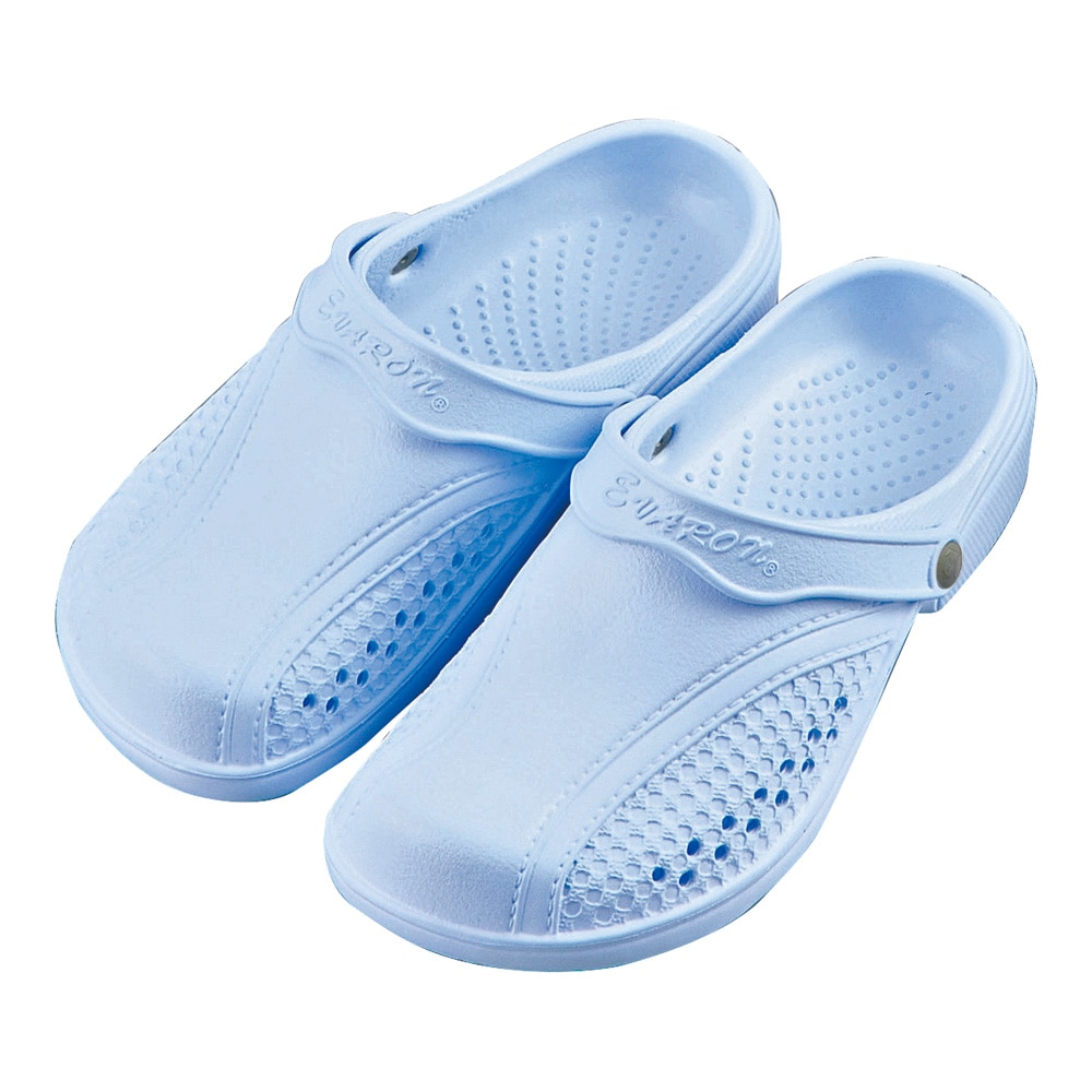 ヒカリ技研工業 サンダル 女性用 サックス MSA-8 1足 (ご注文単位1足) 【直送品】