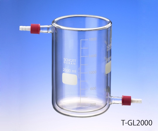 KGW 保温・保冷ビーカー 2000mL T-GL20001357 1個 (ご注文単位1個) 【直送品】