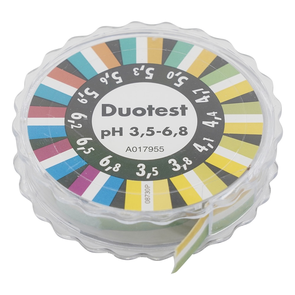 MACHEREY-NAGEL ツーバンドpH試験紙 DUOTEST 3.5-6.8MN90303 1巻 (ご注文単位1巻) 【直送品】