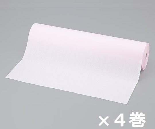 アズワン プロシェアロールシーツ ピンク 4巻セットNo.570 1セット (ご注文単位1セット) 【直送品】
