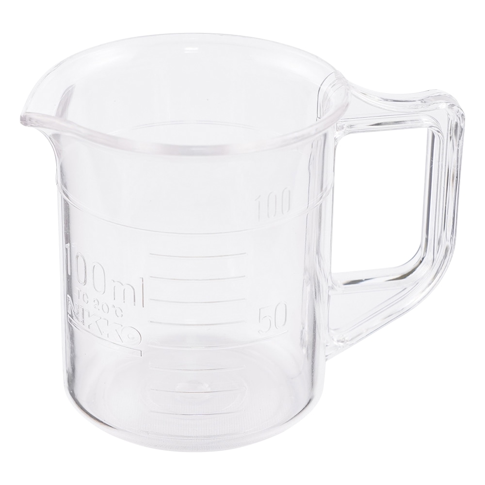 ニッコー・ハンセン PC計量カップ 100mL 1個3008-0100 1個 (ご注文単位1個) 【直送品】