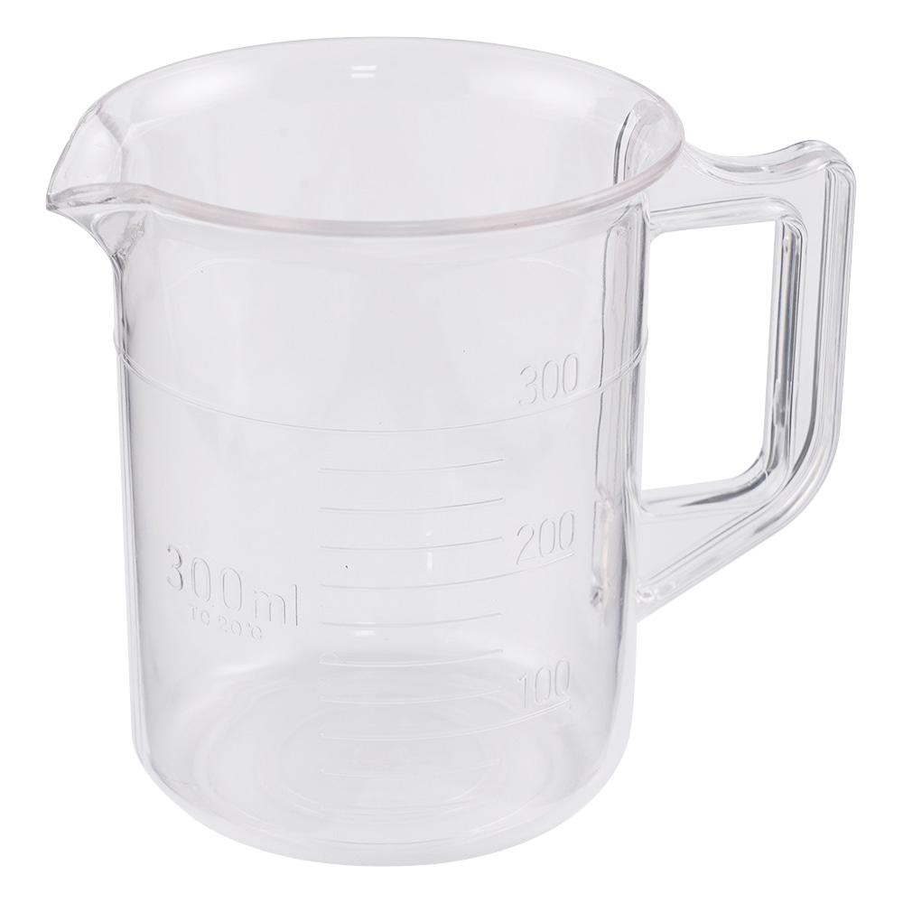 ニッコー・ハンセン PC計量カップ 300mL 1個3008-0300 1個 (ご注文単位1個) 【直送品】