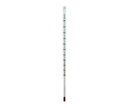 日本計量器工業 赤液棒状温度計 0~200℃ 150mmJC-2100 1本 (ご注文単位1本) 【直送品】
