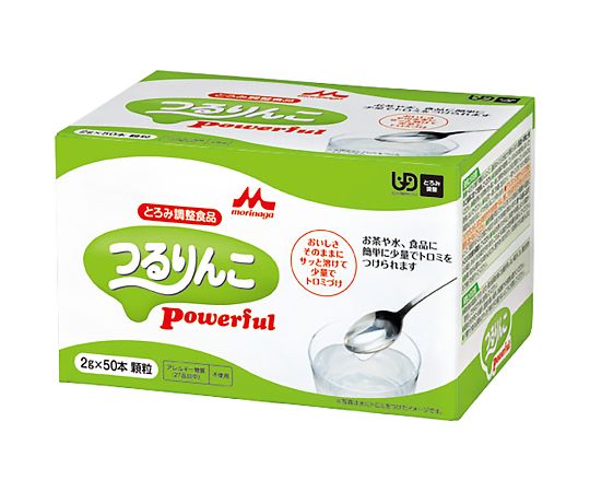 森永乳業クリニコ つるりんこPowerful (とろみ調整食品) 2g×50本入 1箱※軽 (ご注文単位1箱) 【直送品】