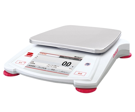 オーハウス ポータブル天びん スカウトシリーズ (フルカラータッチスクリーン搭載モデル) 2200g/0.1gSTX2201JP 1個 (ご注文単位1個) 【直送品】