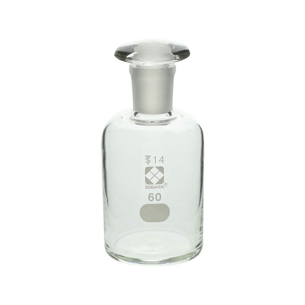 柴田科学 共通摺合わせ細口試薬瓶 60mL017030-60A 1本 (ご注文単位1本) 【直送品】