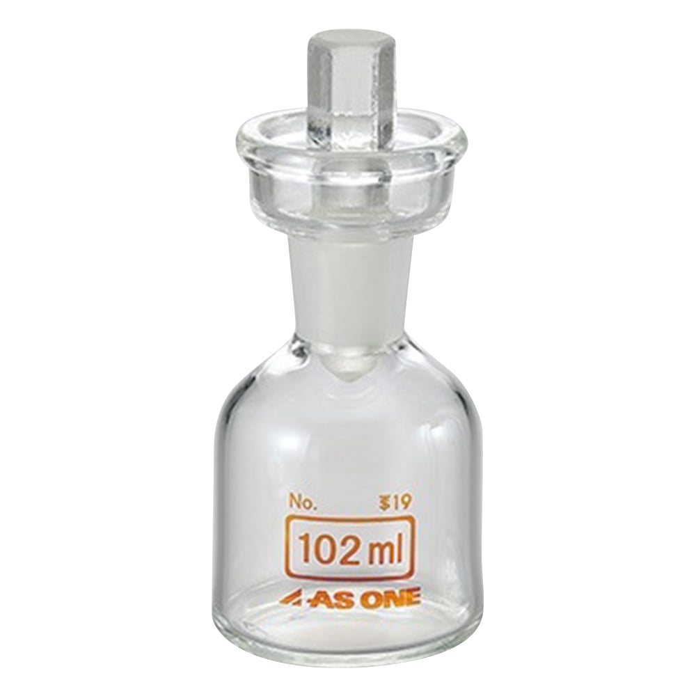 アズワン TSフラン瓶 定量102 (ガラス) 1個 (ご注文単位1個) 【直送品】