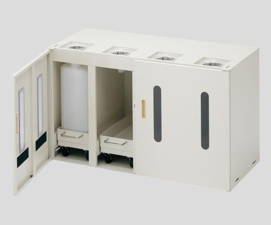 アズワン 廃液容器保管庫 (UT-Lab.) 収納数4本WF-4 1台 (ご注文単位1台) 【直送品】