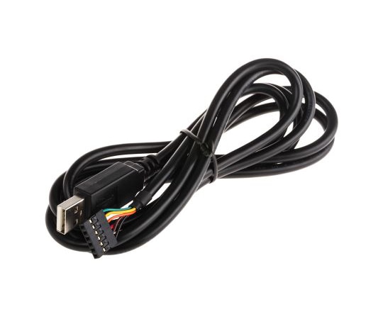 FTDI Chip インターフェイス開発キット 3.3 V TTL USB-UART ケーブルTTL-232R-3V3 1個 (ご注文単位1個) 【直送品】