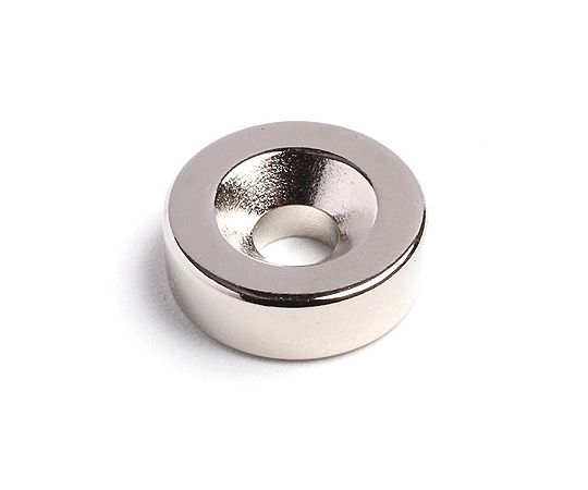 二六製作所 ネオジム Φ15×5-M4皿穴 (N40) 10個入NE363 1箱 (ご注文単位1箱) 【直送品】