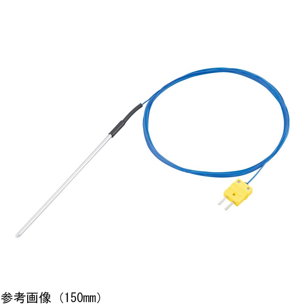 アズワン K熱電対 (シース型・テフロン被覆) オメガコネクター 150mDS-2010-150C 1個 (ご注文単位1個) 【直送品】