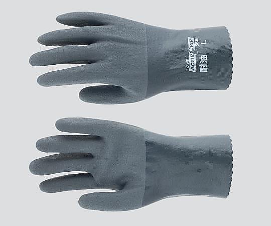 東和コーポレーション 耐油手袋 アクティブグリップ耐油 L585-L 1双 (ご注文単位1双) 【直送品】