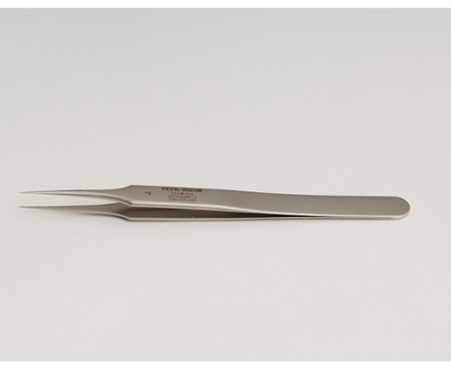 PEER-VIGOR 超精密ピンセット 110mm VI-4 1本 (ご注文単位1本) 【直送品】