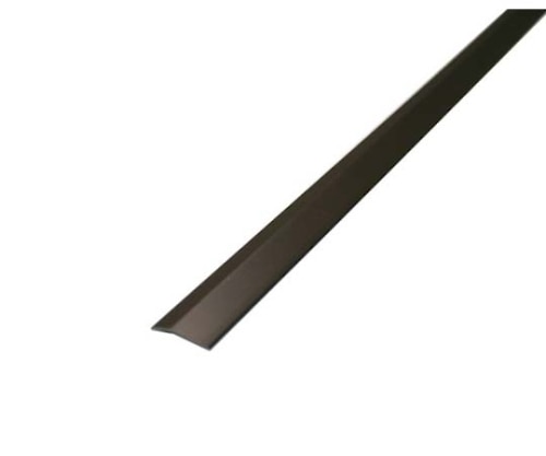 ハイロジック 硬質塩ビじゅうたん押え 2000mm ダークブラウン17076 1本 (ご注文単位1本) 【直送品】