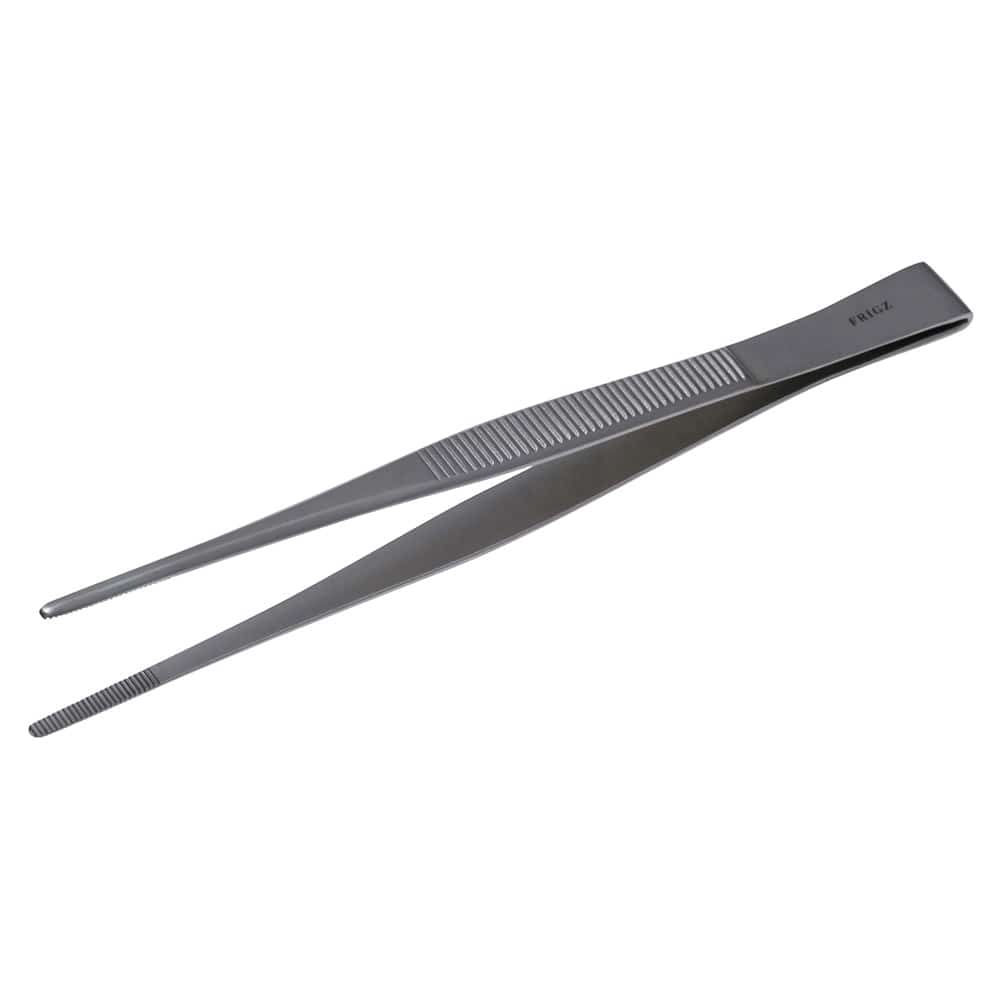 日本フリッツメディコ 一般外科ピンセット 折曲 13cm 無鈎A037-1513 1本 (ご注文単位1本) 【直送品】