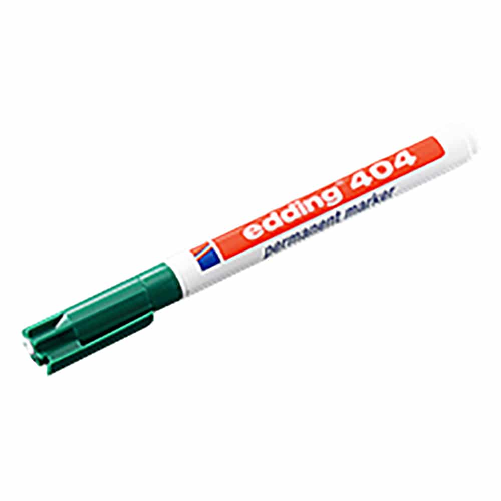 アズワン ラボペン edding 0.75mm 極細 緑4-404004 1本 (ご注文単位1本) 【直送品】