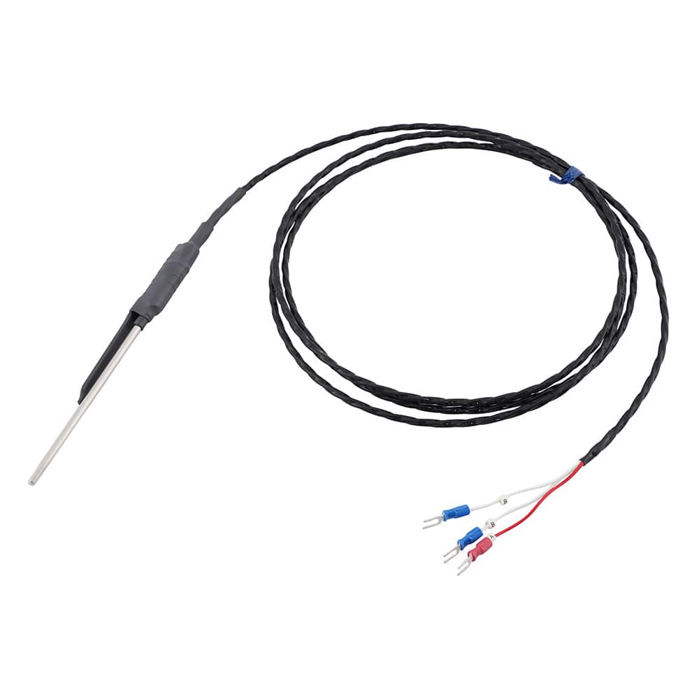 アズワン 測温抵抗体 (シース型・テフロン (R) 被覆) φ3.6×L100FPT100 1個 (ご注文単位1個) 【直送品】