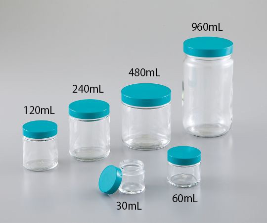 Qorpak 広口ガラス瓶 (バキューム処理済) 960mL 12本入 1箱 (ご注文単位1箱) 【直送品】