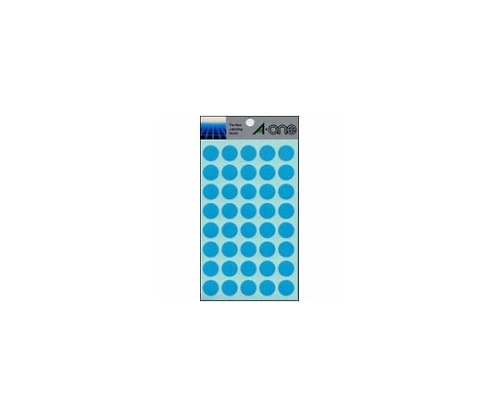 エーワン (A-ONE) カラーラベル 15mm径 空7026 1パック (ご注文単位1パック) 【直送品】