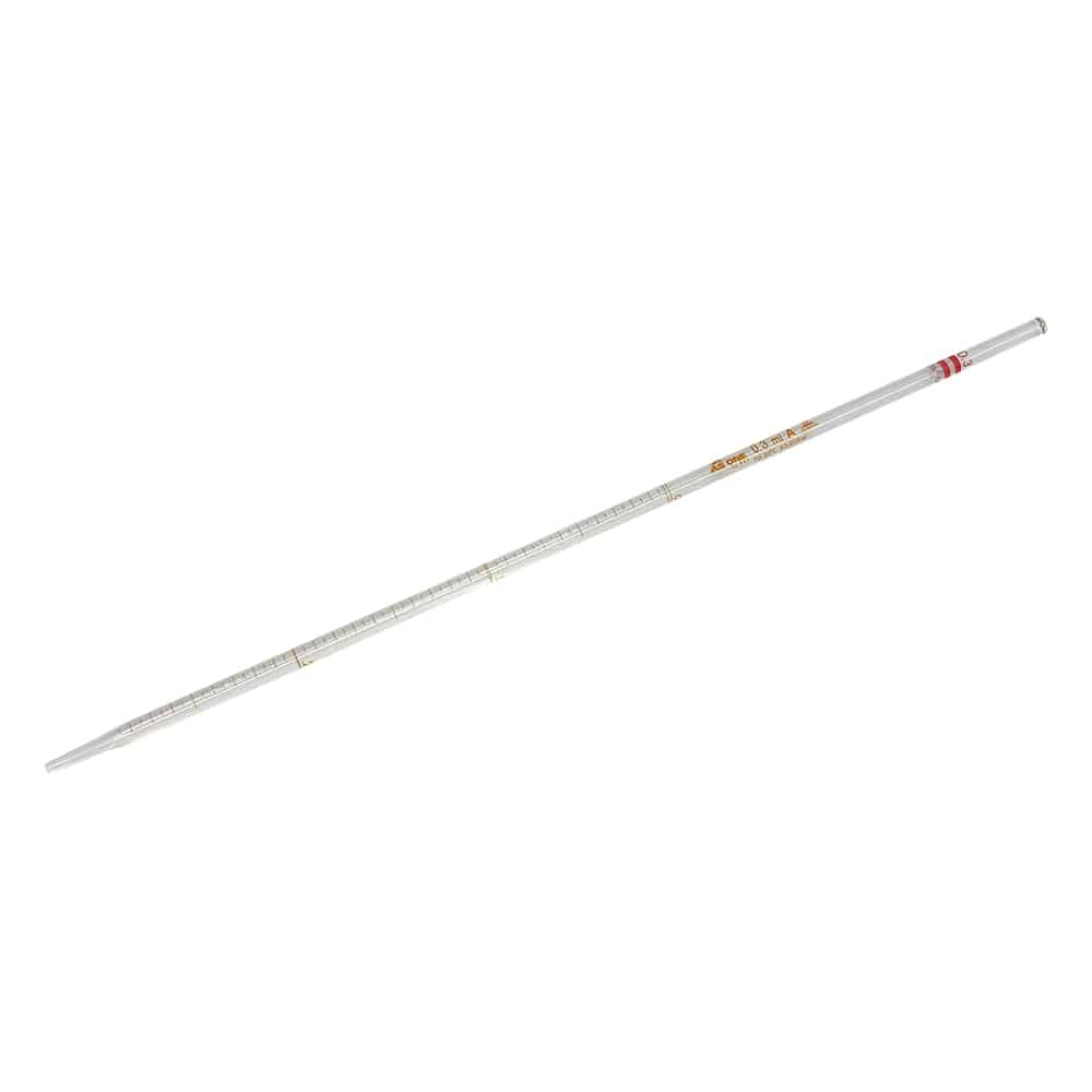 アズワン 先端メスピペット 0.3mL 1本 (ご注文単位1本) 【直送品】