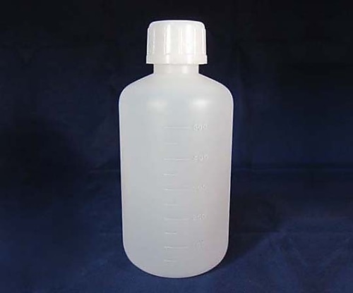 ニプロン化成工業 PE細口瓶 500mlM1-001-05 1本 (ご注文単位1本) 【直送品】
