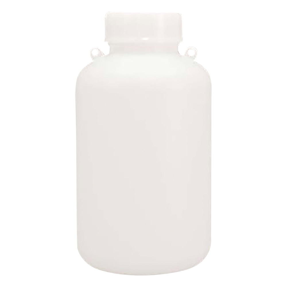 アズワン 広口瓶 (HDPE製) 10L 1本 (ご注文単位1本) 【直送品】