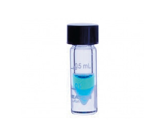 WHEATON ミニバイアル ソリッドキャップ 1mL 目盛 あり 1箱 (12本入) W986274NG 1箱 (ご注文単位1箱) 【直送品】