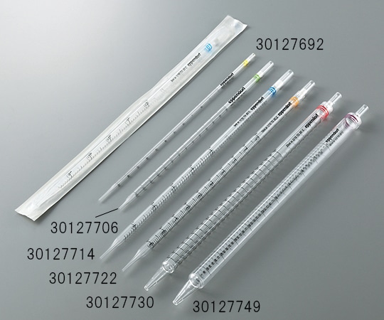エッペンドルフ セロロジカルピペット (プラスチック個別包装) 5mL 1箱 (100本×4袋入) 0030 127.714 1箱 (ご注文単位1箱) 【直送品】