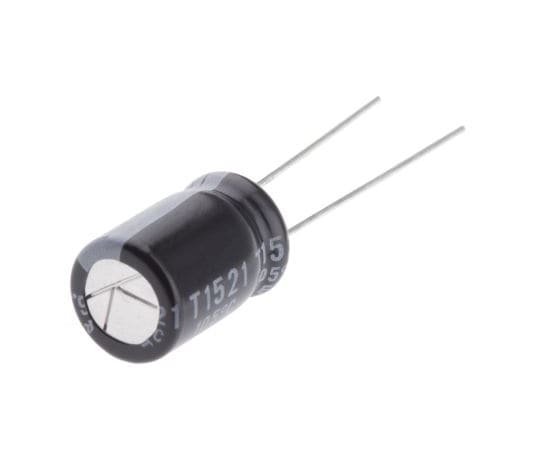 Ruby-con アルミ電解コンデンサ 820μF 6.3V dc 1袋 (10個入) 6.3ZLH820M8X11.5 1袋 (ご注文単位1袋) 【直送品】
