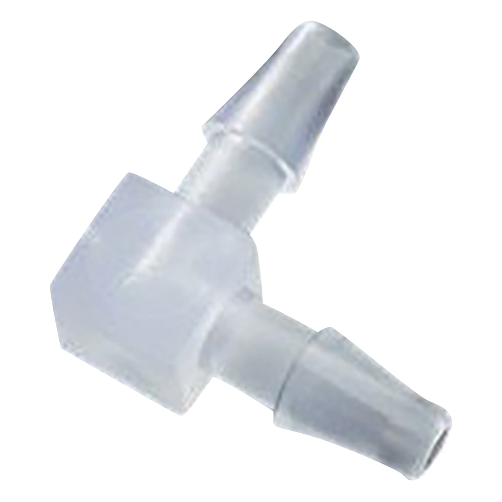 Nordson MEDICAL ミニフィッティング L型同径 (適合チューブ内径6.5mm) 1袋 (10個入) VFL606 1袋 (ご注文単位1袋) 【直送品】