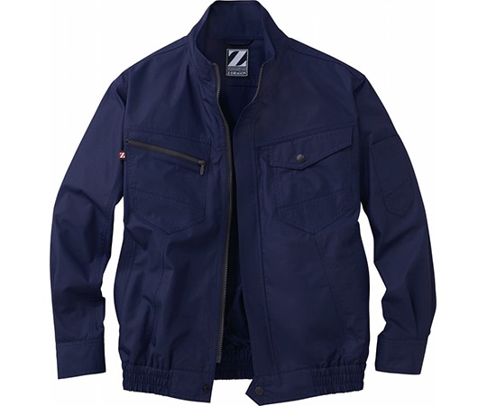 自重堂 空調服長袖ブルゾン ネービー SS74020 1枚 (ご注文単位1枚) 【直送品】