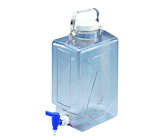 Nalge Nunc (サーモフィッシャーサイエンティフィック) ナルゲン透明活栓付角型瓶2322 9L2322-0020JP 1本 (ご注文単位1本) 【直送品】