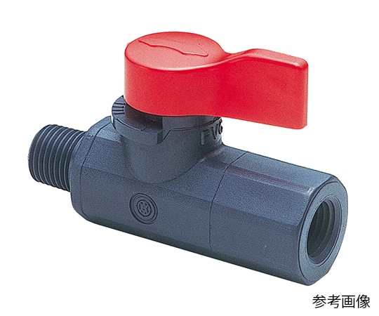 旭有機材工業 ラブコック 1/2おねじx1/4めねじVLCLVUVJO2N4 1個 (ご注文単位1個) 【直送品】