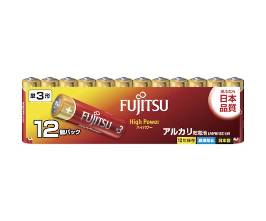 FDK アルカリ単3 (12個) HighPowerLR6FH (12S) 1パック (ご注文単位1パック) 【直送品】