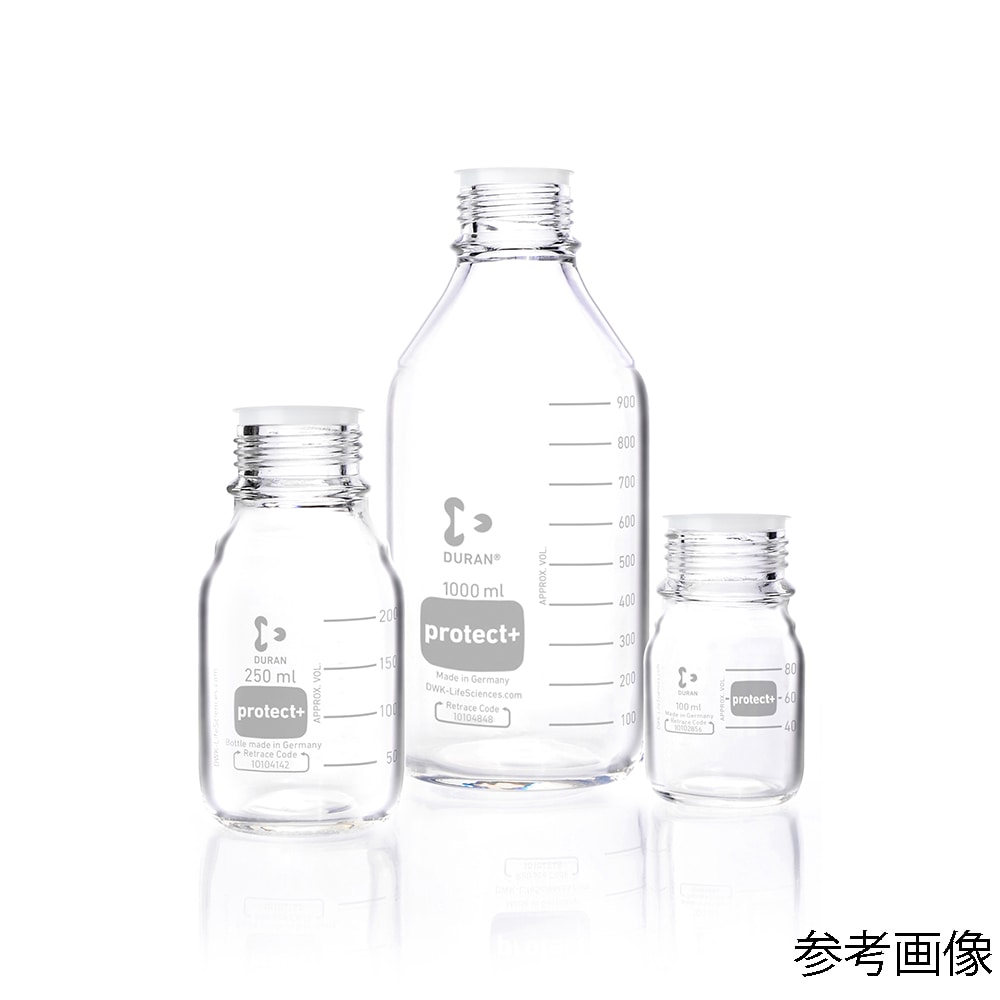 DWK Life Sciences プロテクトプラスコートねじ口びん びんのみ 500mL 1個017580-500A 1個 (ご注文単位1個) 【直送品】