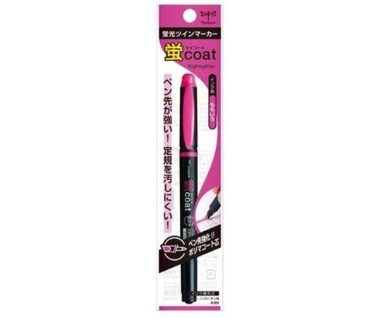 トンボ鉛筆 トンボ蛍光マーカー 蛍コート ピンクGCA-112 1本 (ご注文単位1本) 【直送品】