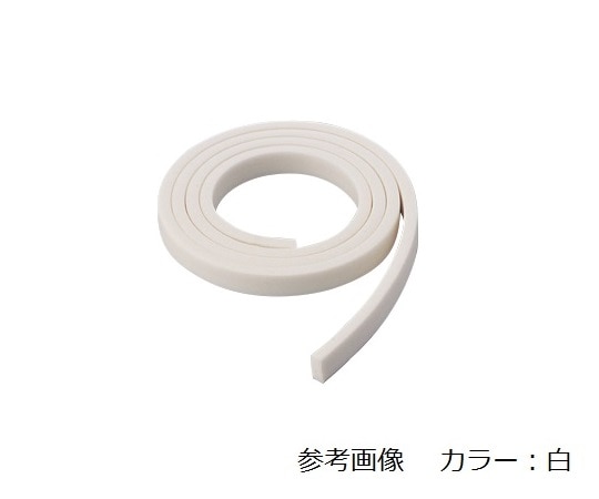 アズワン シリコンスポンジ 白 5mm×20mm 長さ1m 1本 (ご注文単位1本) 【直送品】