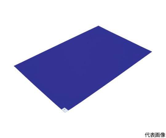 アズワン 粘着クリーンマット 600X450MM ブルー (20シート入) CM6045-20B 1箱 (ご注文単位1箱) 【直送品】