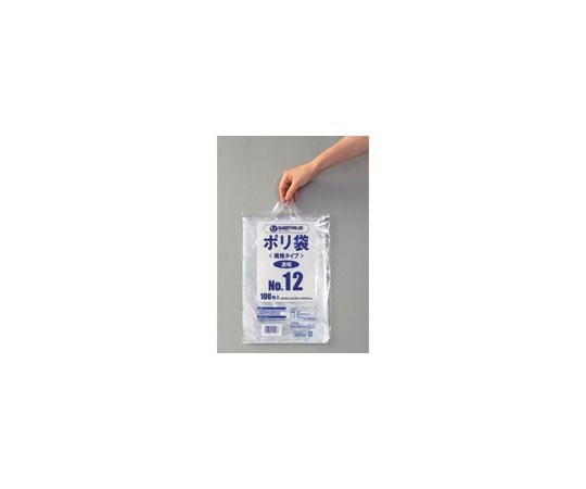 スマートバリュー ポリ袋 12号 100枚B312J 1パック (ご注文単位1パック) 【直送品】