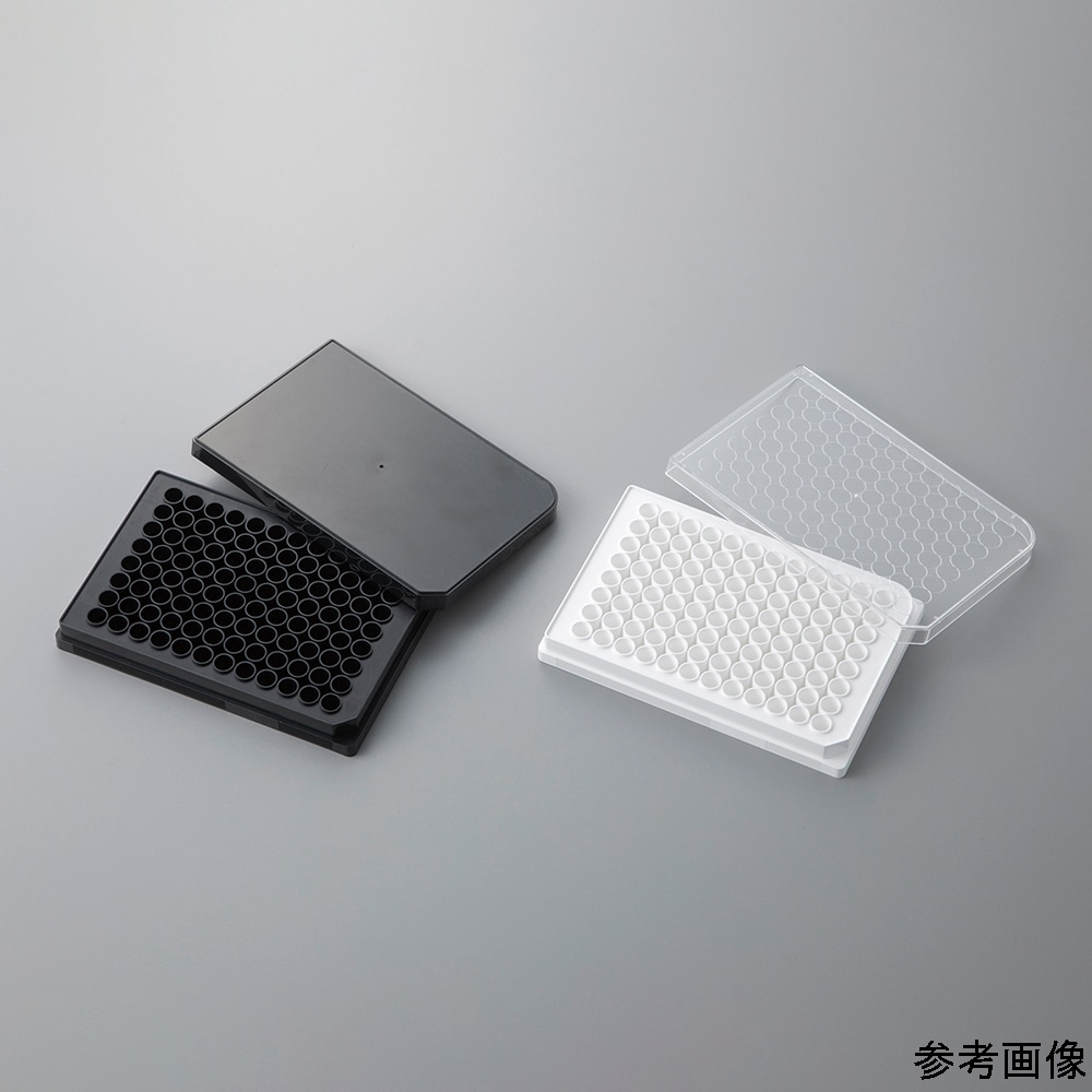 アズワン ビオラモ96ウェルプレート ホワイト 1箱 (50包入) VM96-W 1箱 (ご注文単位1箱) 【直送品】