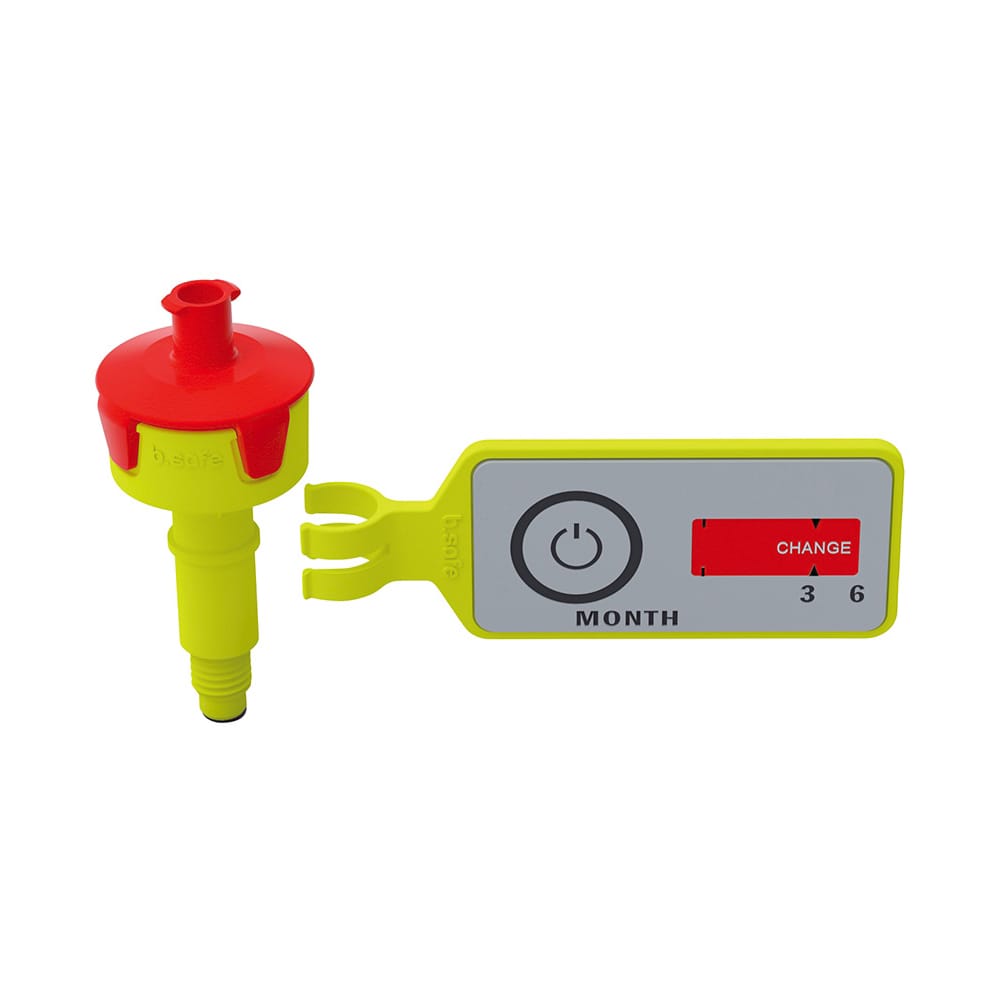 b safe HPLC安全キャップ 抽出用 交換用エアバルブ 10個入M 505-02 1セット (ご注文単位1セット) 【直送品】