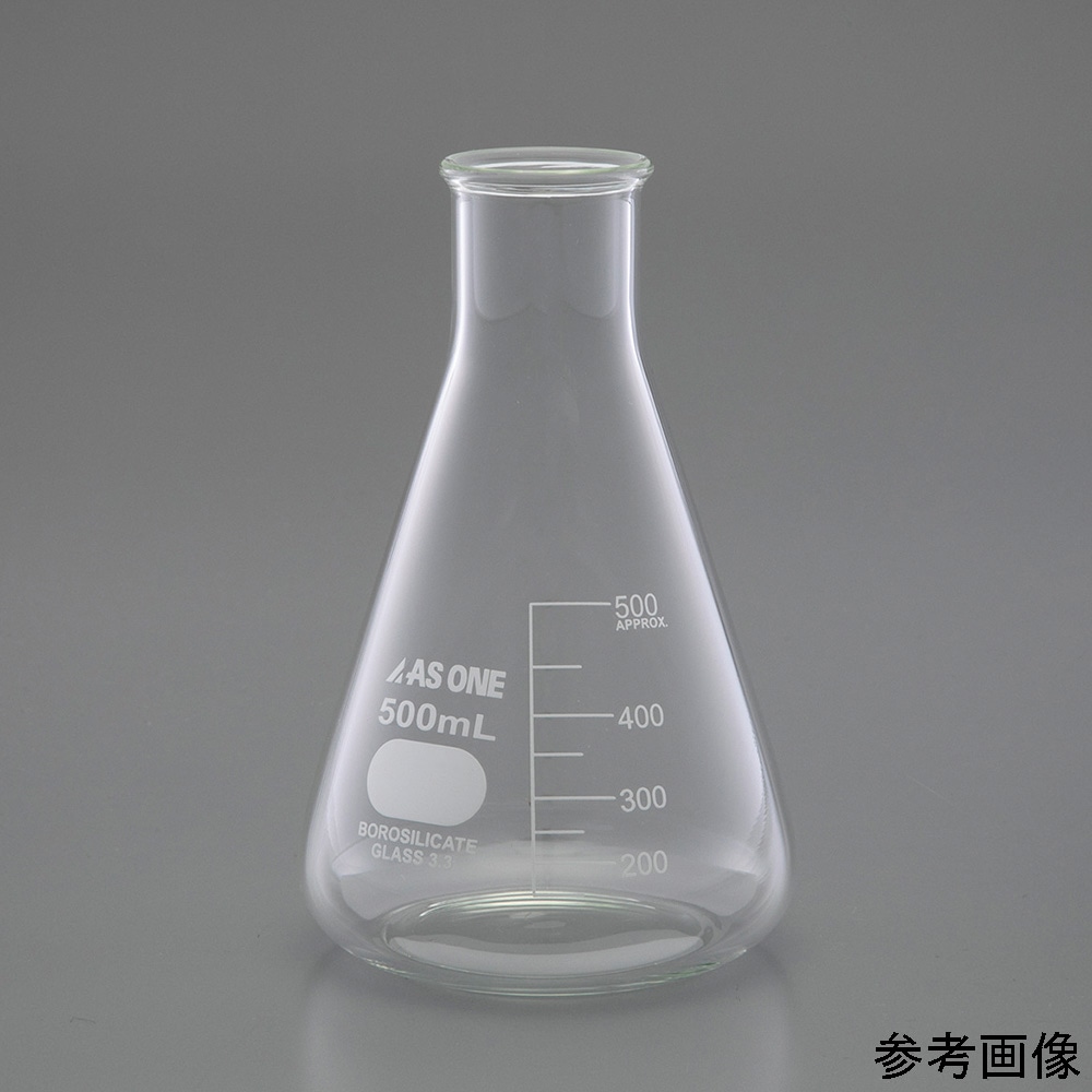 アズワン 三角フラスコ 50mL 1個 (ご注文単位1個) 【直送品】