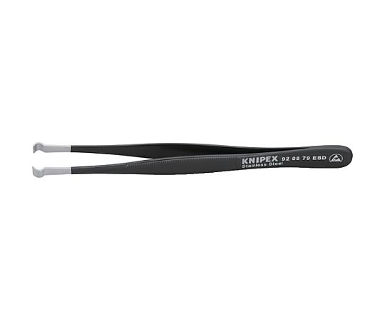 KNIPEX 精密ピンセット 120MM9208-79ESD 1本 (ご注文単位1本) 【直送品】