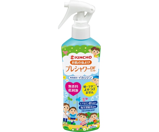 金鳥 (大日本除虫菊) お肌の虫よけ プレシャワーDF ミスト 無香料 200ml 1個 (ご注文単位1個) 【直送品】