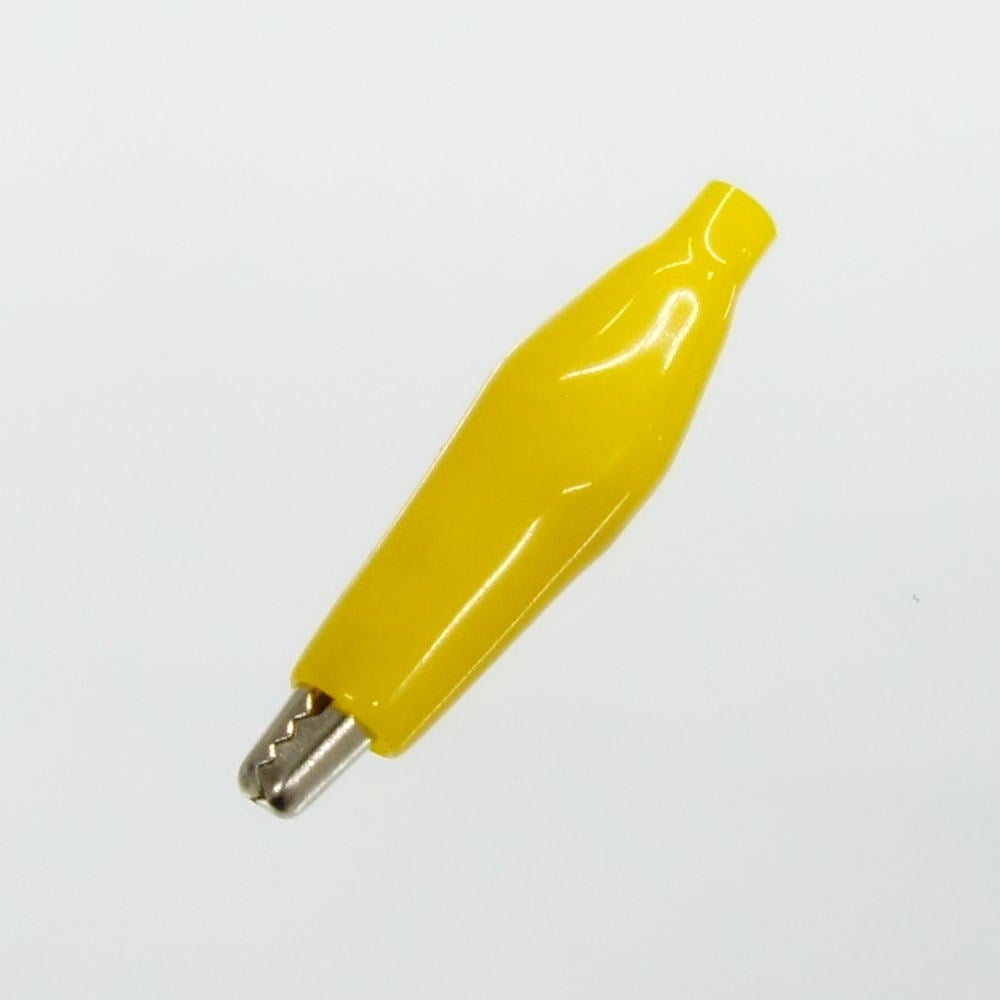 Linkman ミノムシクリップ小 黄りWTN22F1229Y 1個 (ご注文単位1個) 【直送品】