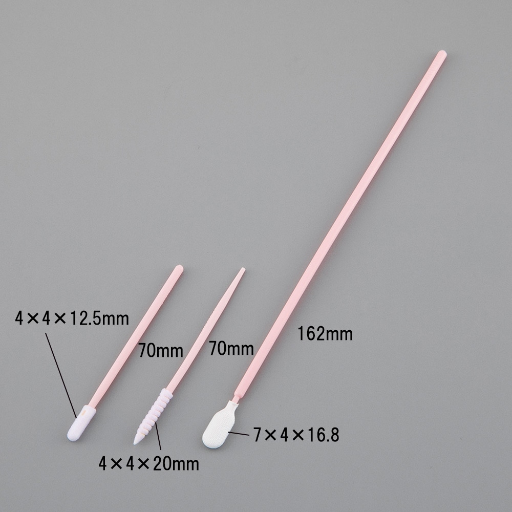 Berkshire クリーンルームスワブ 4×4×20mm 70mm 1袋 (100本入) LTO70PESD20P 1袋 (ご注文単位1袋) 【直送品】
